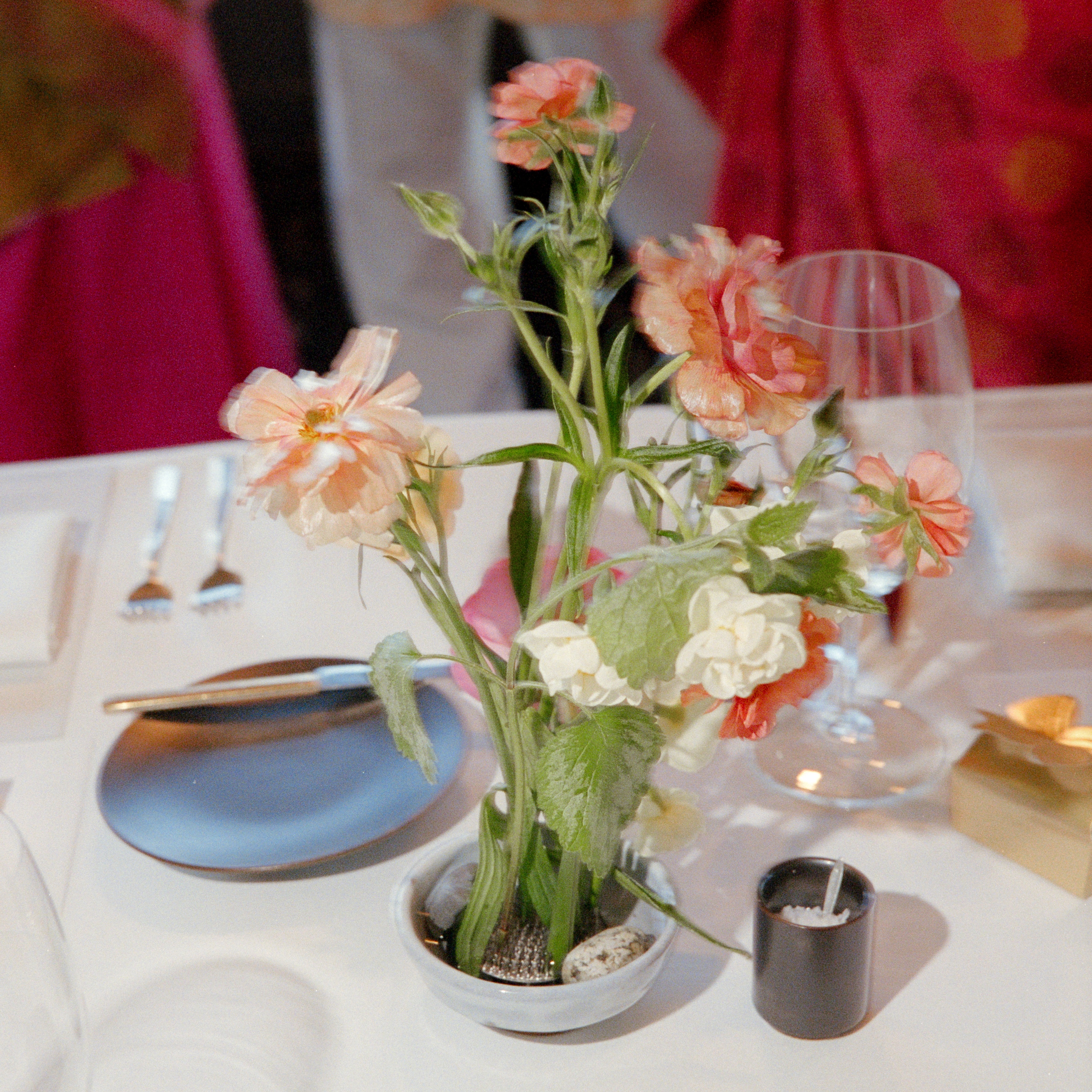 tableware for the wedding