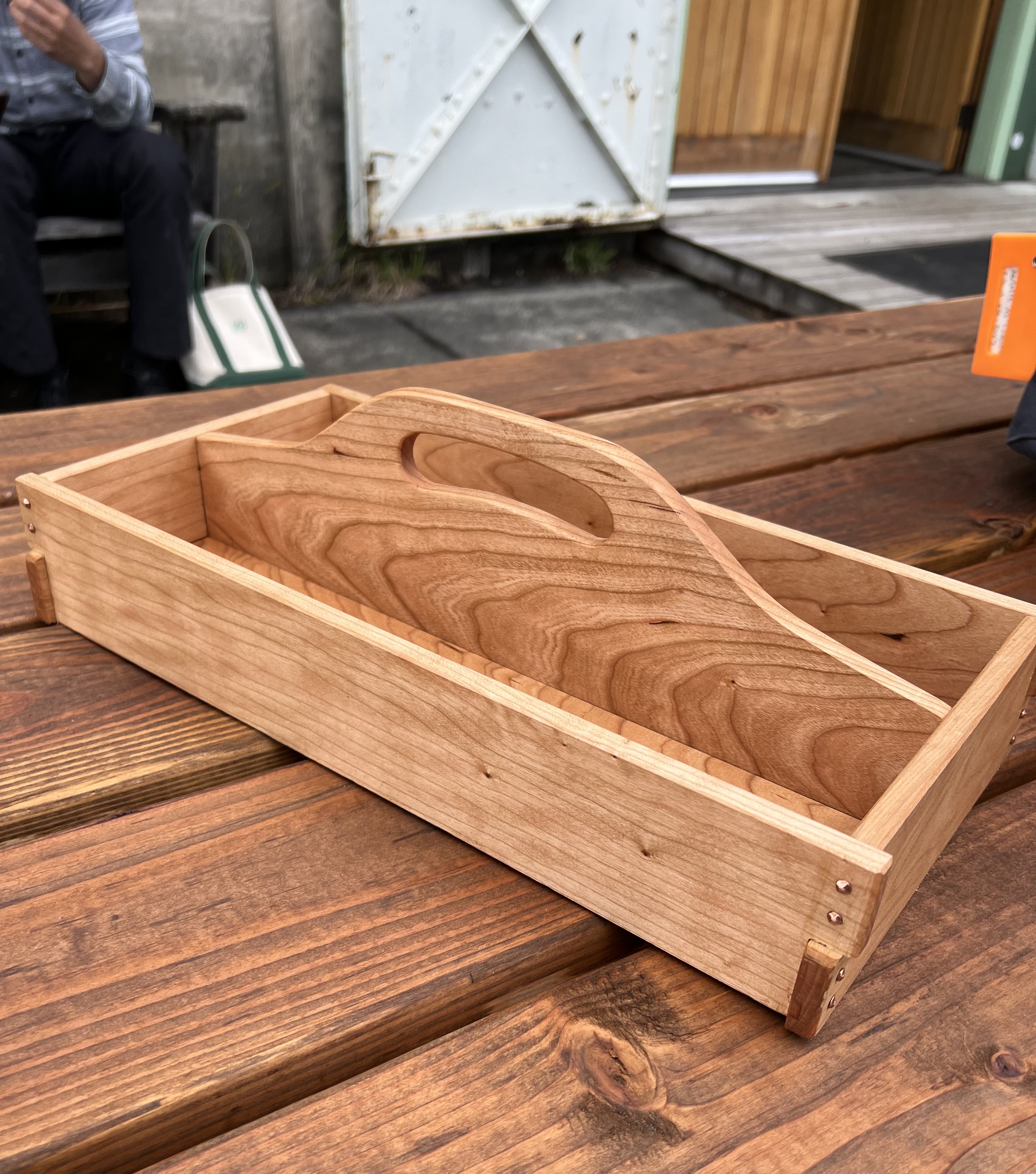 hand built tool tray